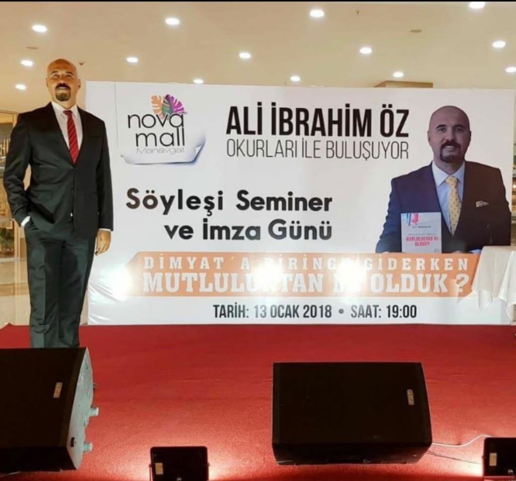 Ali İbrahim Öz - Söyleşi Seminer ve İmza Günü
